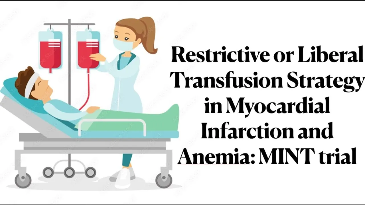 The MINT Trial Comparing Blood Transfusion Strategies for Heart Attack