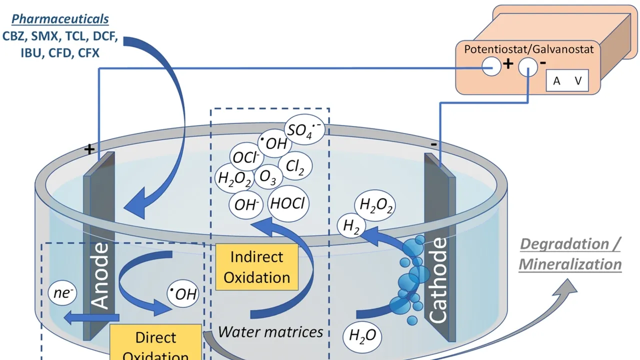 Electrochemical Oxidation A Promising Solution for Petrochemical