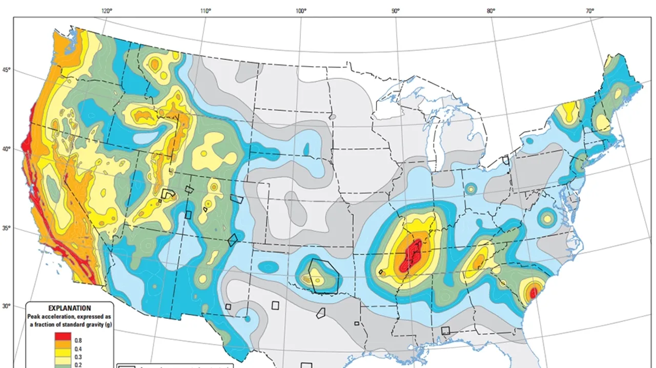 Understanding the Vast Earthquake Risk The USGS New National Seismic