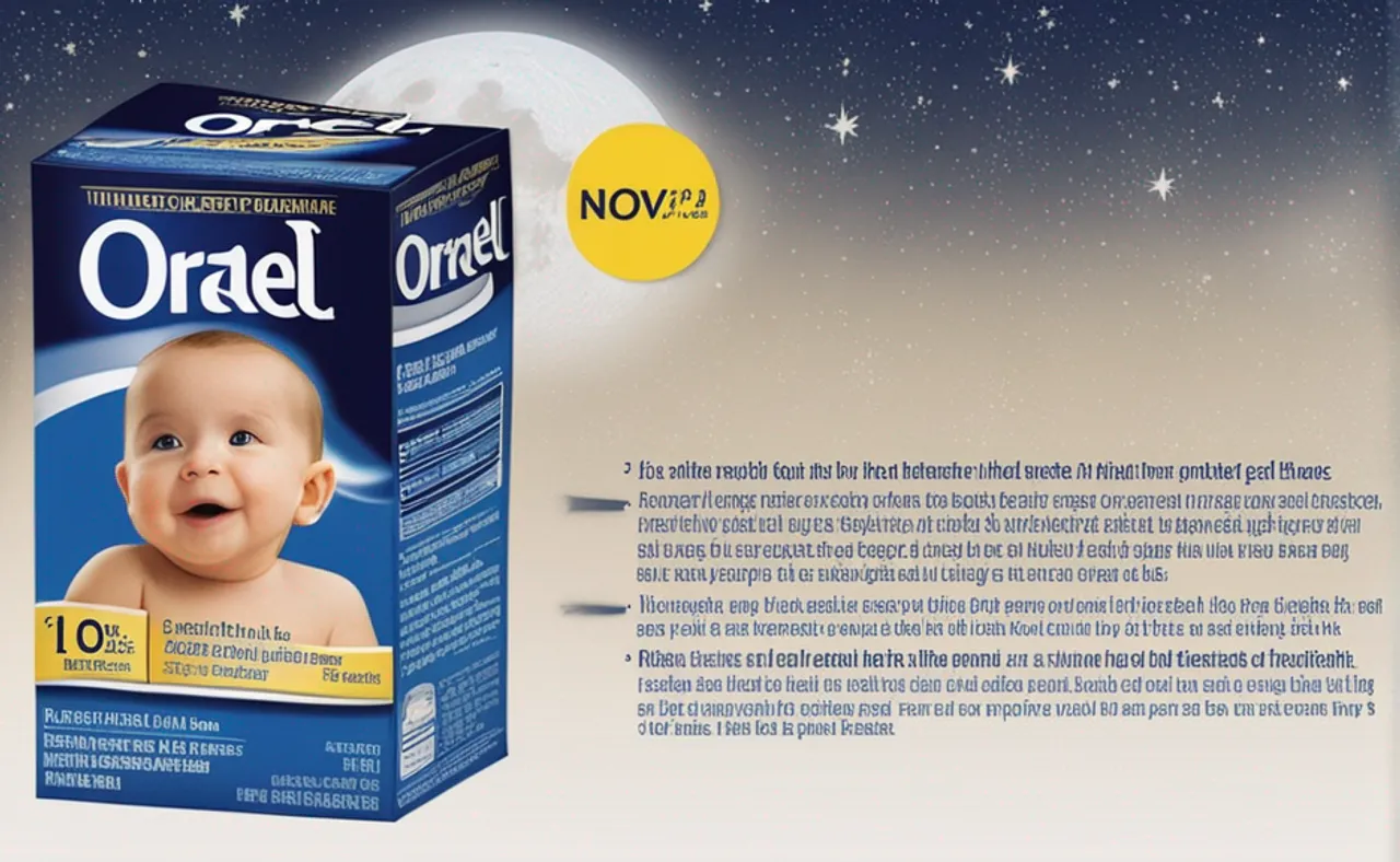 Baby Orajel Nighttime Formula, also known as Benzocaine (Topical