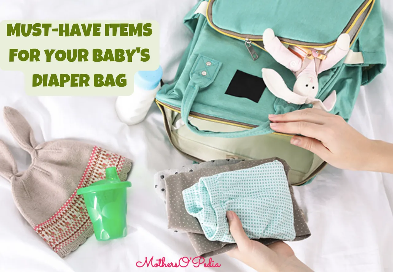 essential items for diaper bags