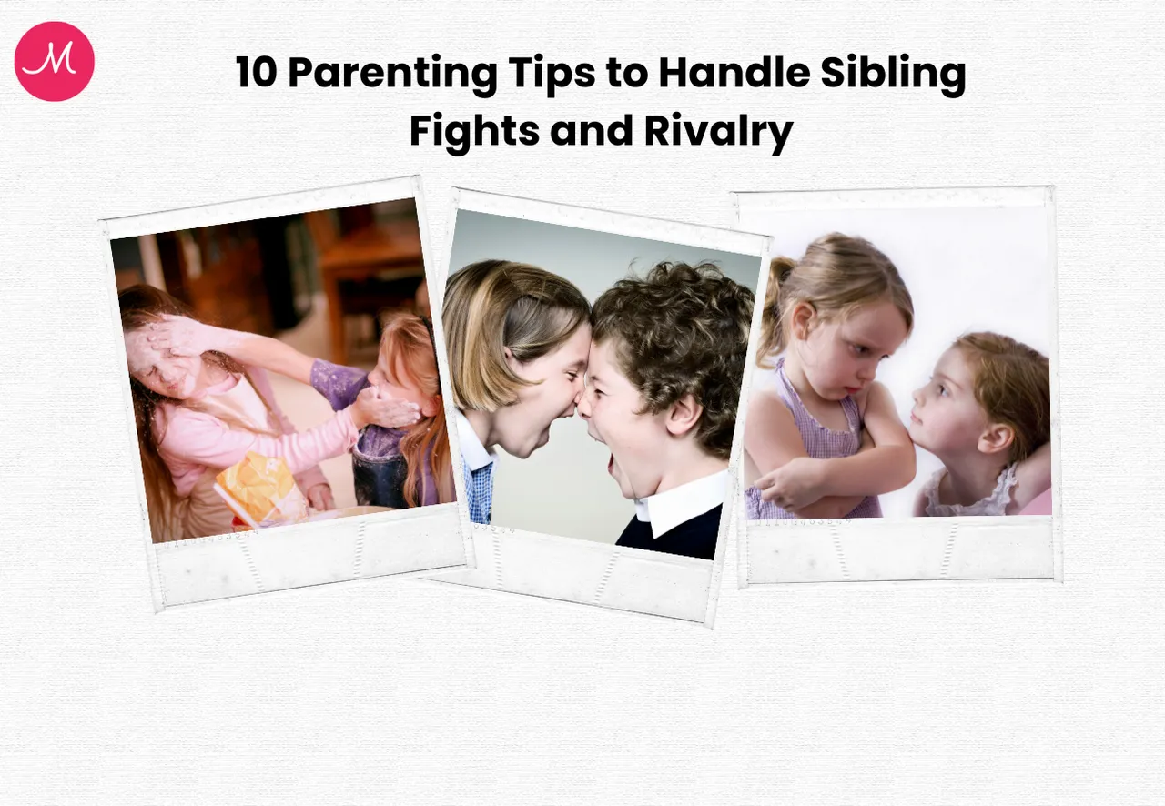 handle sibling fight and rivalry
