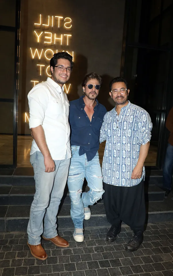 Junaid Khan Shah Rukh Khan Aamir Khan