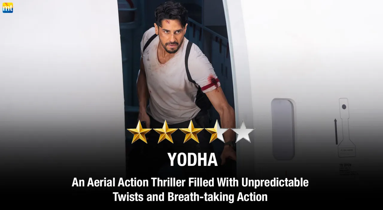 Yodha Review - An Aerial Action Thriller Filled With Unpredictable Twists and Breath-taking Action