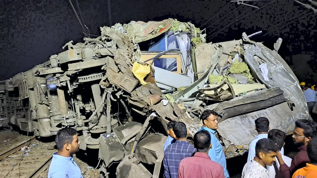 ओडिशा ट्रेन दुर्घटना भारत में चौथी सबसे घातक, 280 लोगों की मौत