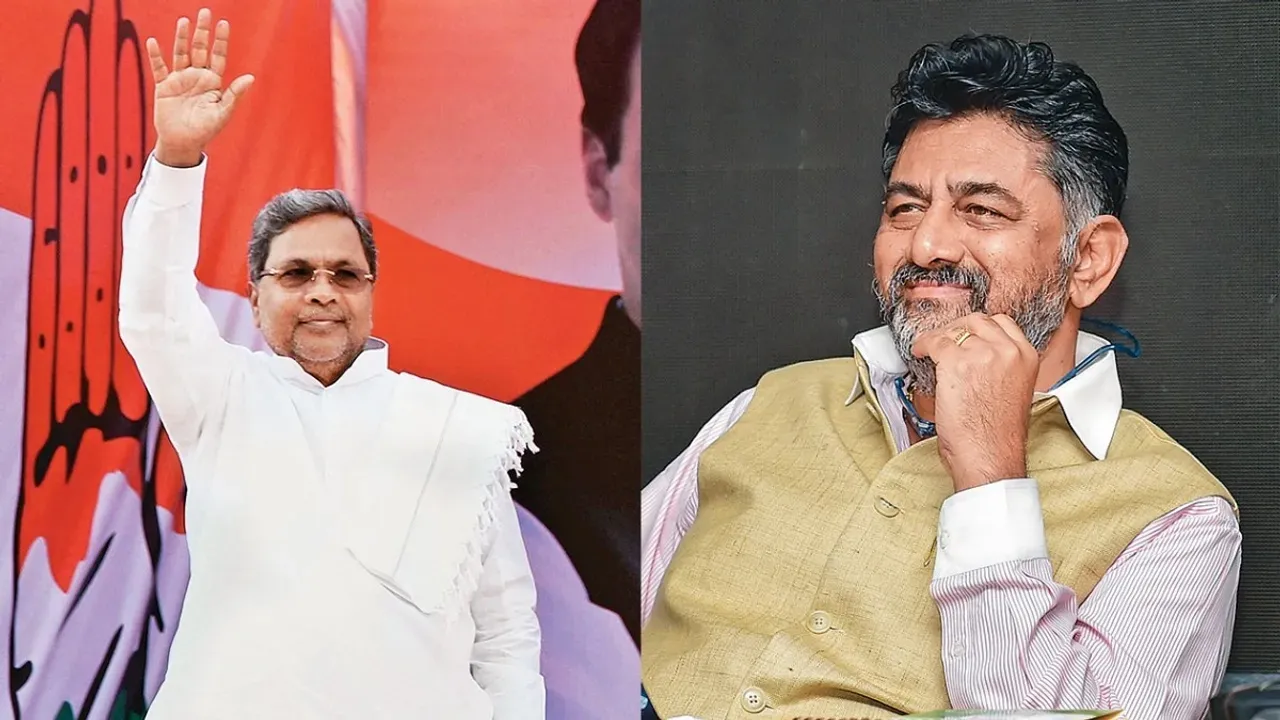 Siddaramaiah and DK Shivakumar