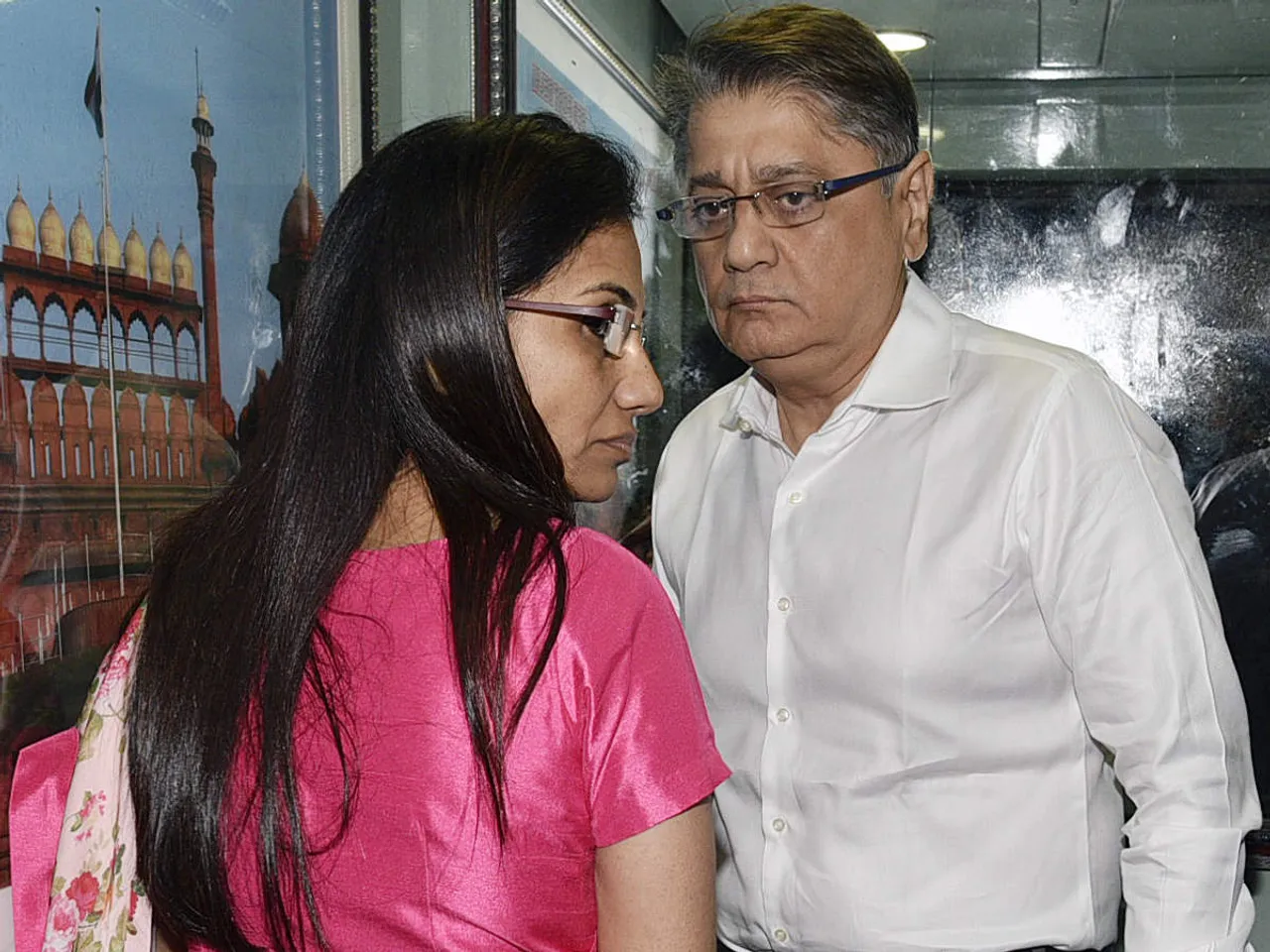 Chanda Kochar and husband