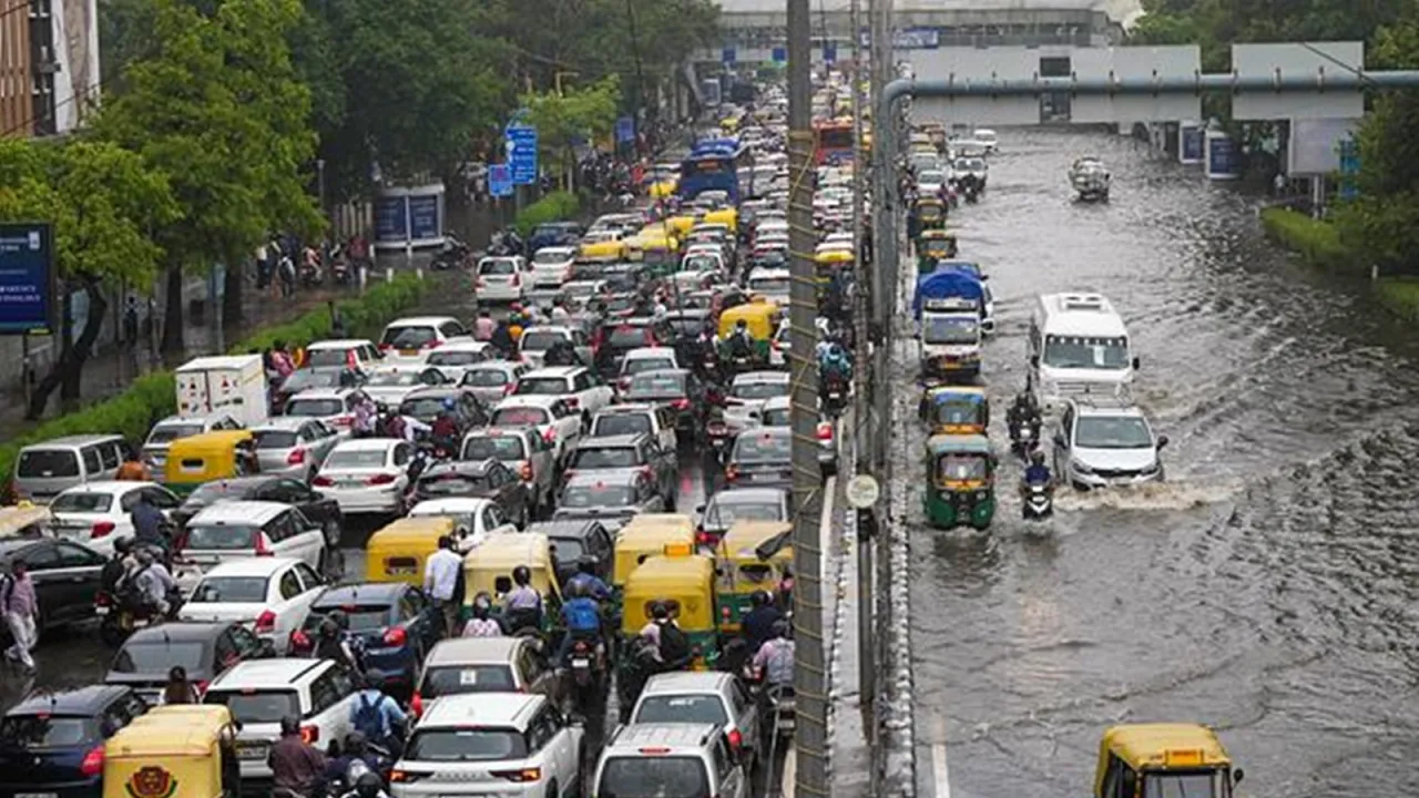 Delhi rain