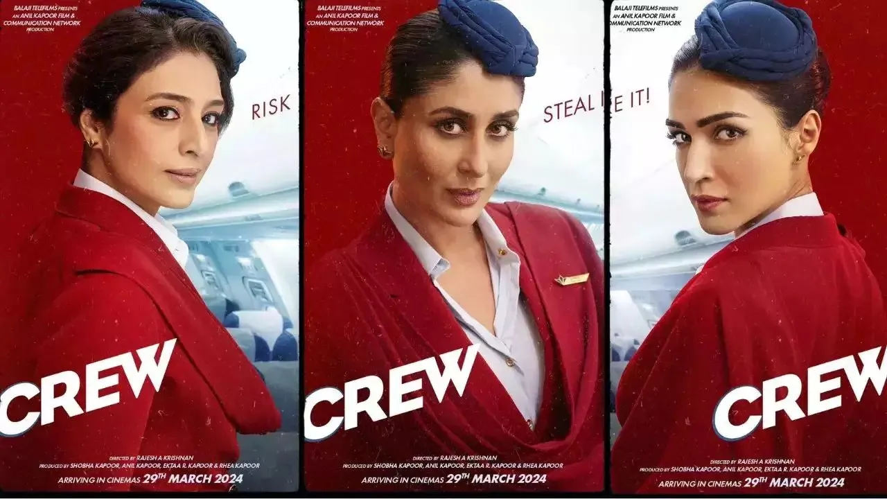 Tabu, Kareena & Kriti's 'Crew' earns Rs 20.07 crore in worldwide gross on day one