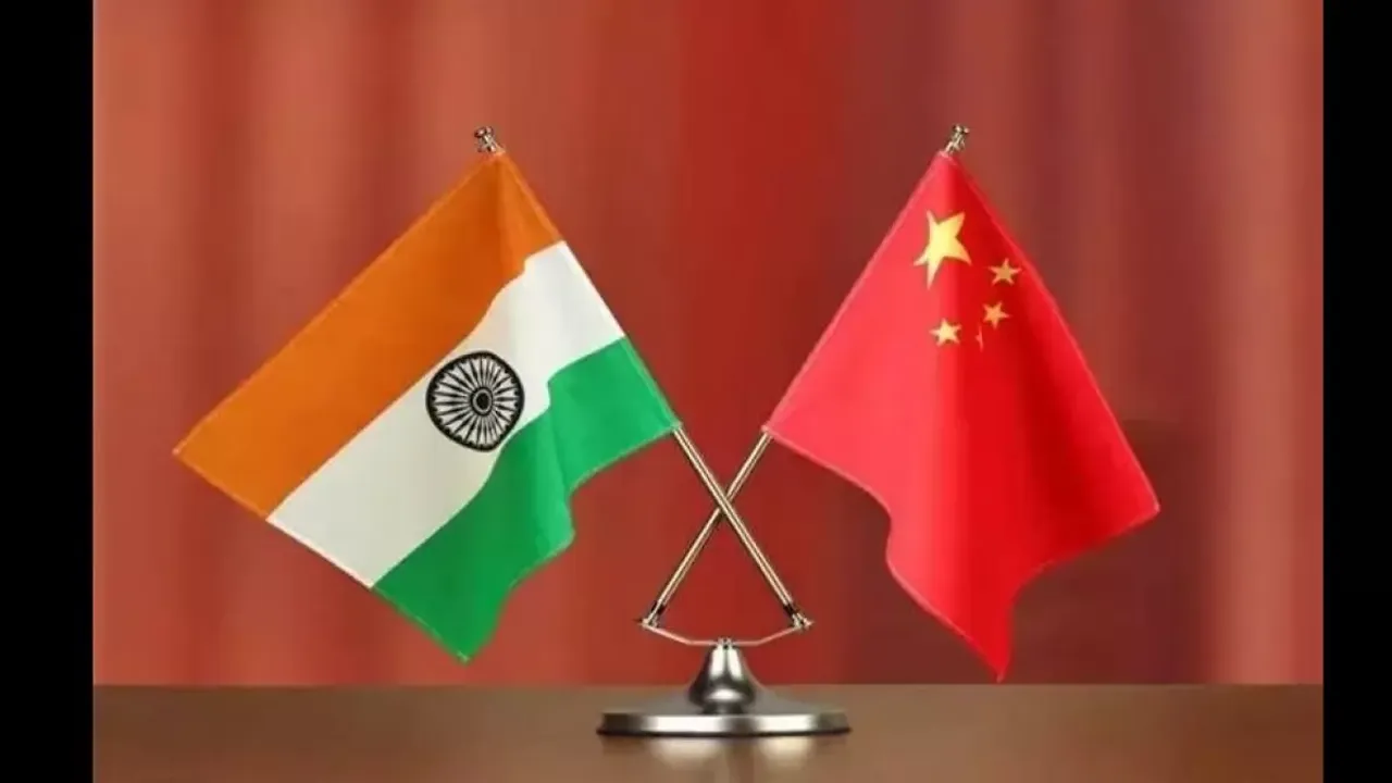 India China Flag