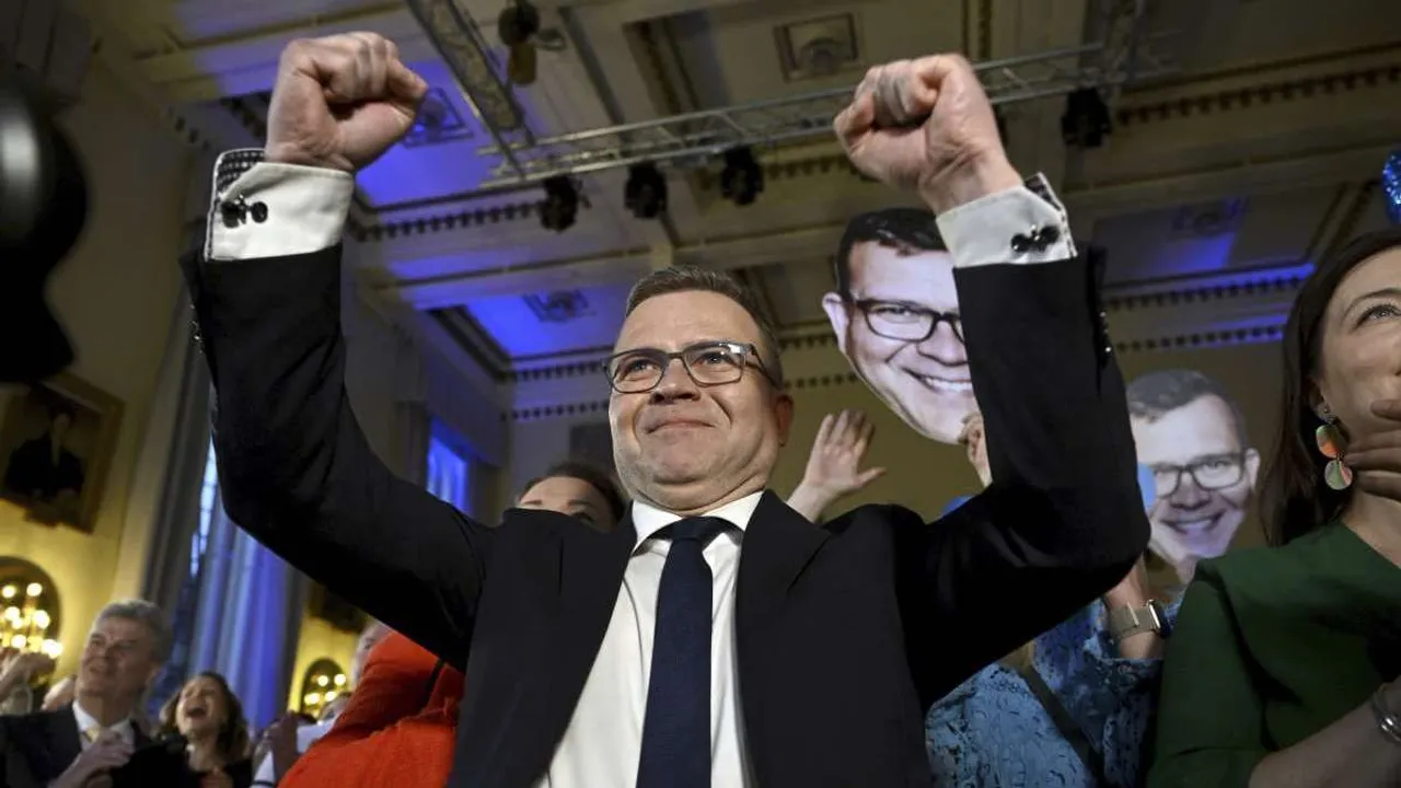  finland's centre-right national coalition party