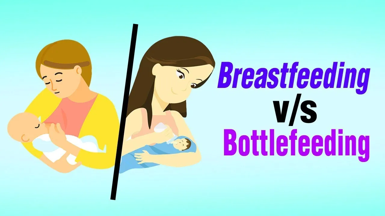 Breatfeeding Bottle feeding Formula Milk