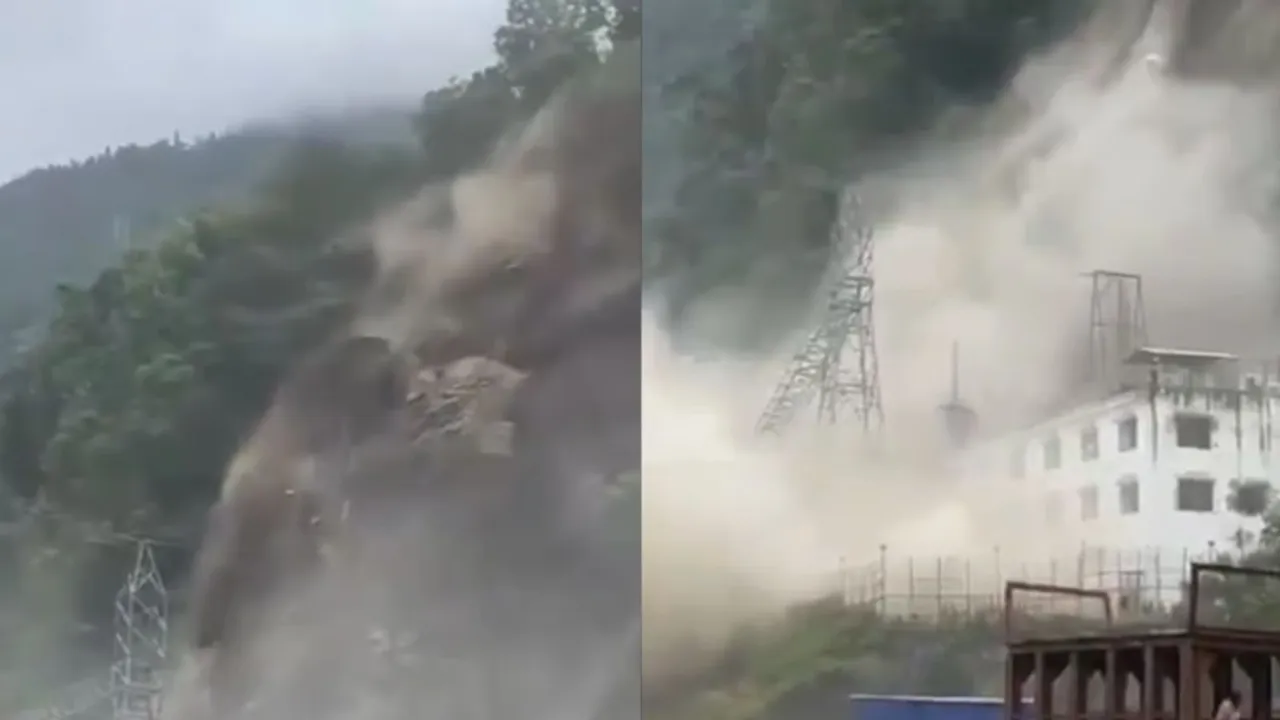 Teesta Dam Landslide