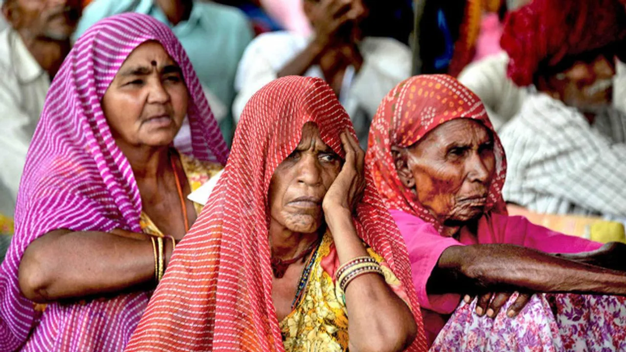 Older Women India Village Rural