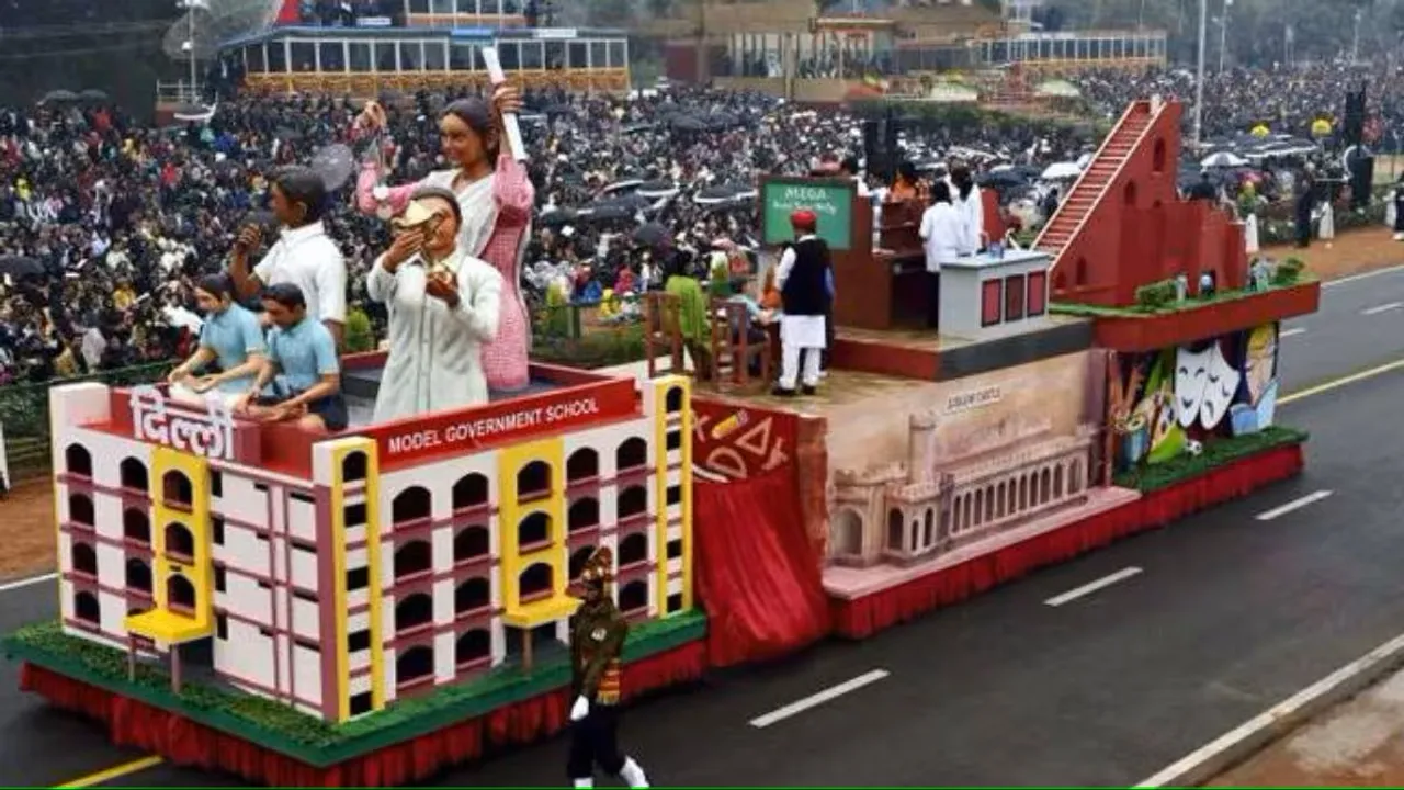 Delhi government's Republic-Day tableau