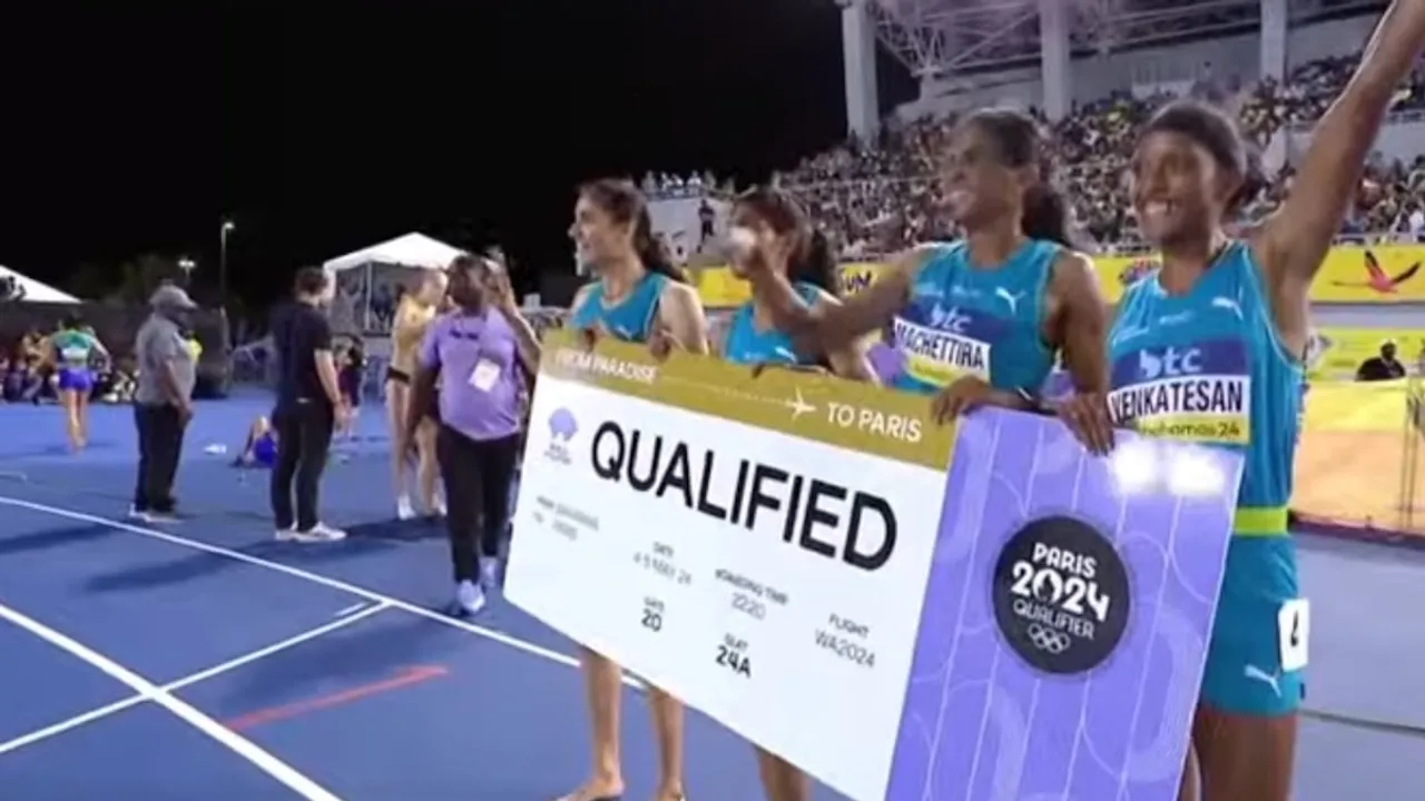 Indian women's and men's 4x400m relay teams qualify for Paris Olympics