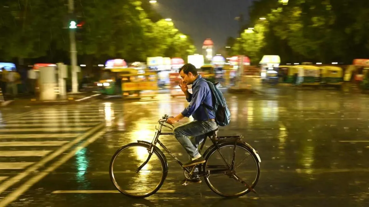 Delhi Rain Rainfall Weather