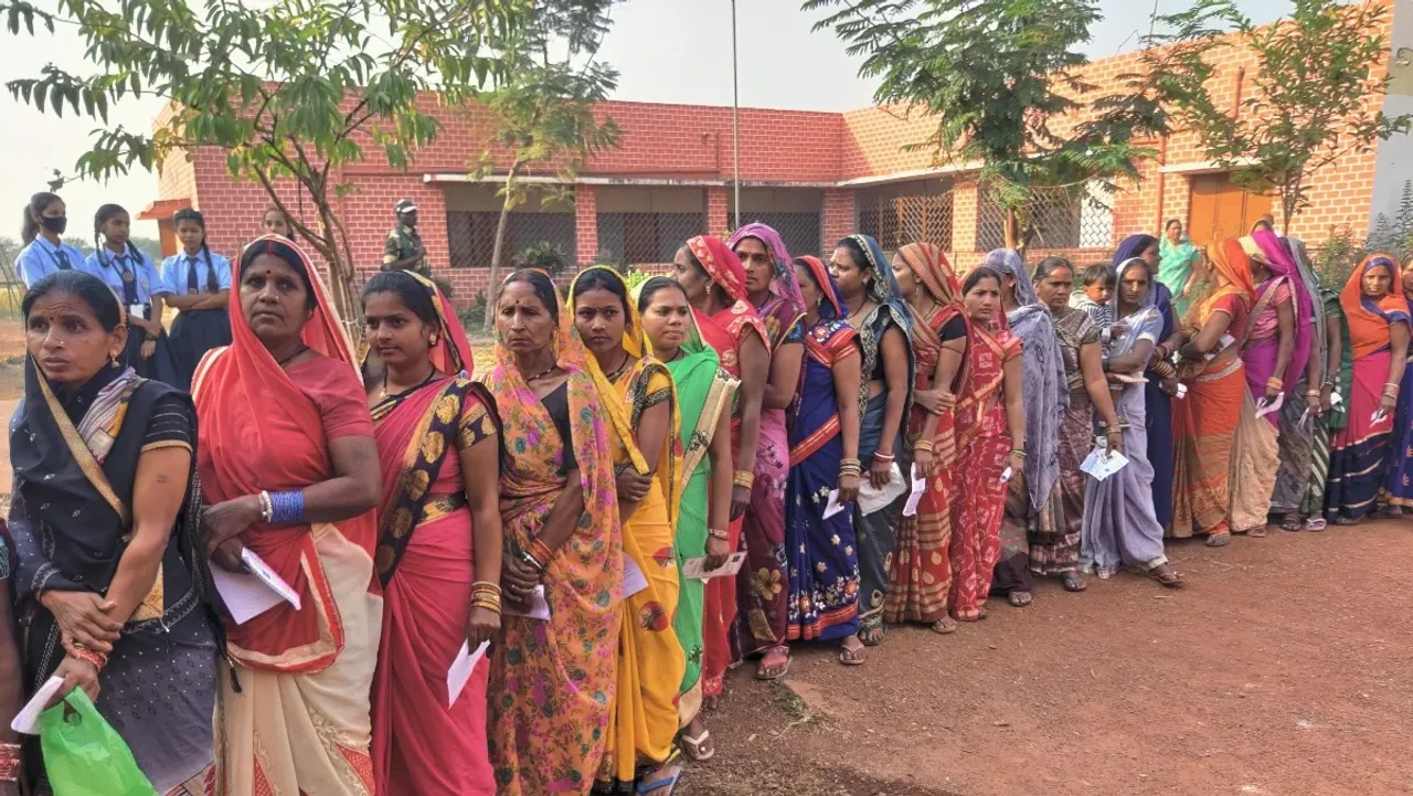 raipur chhattisgarh women voters.jpg