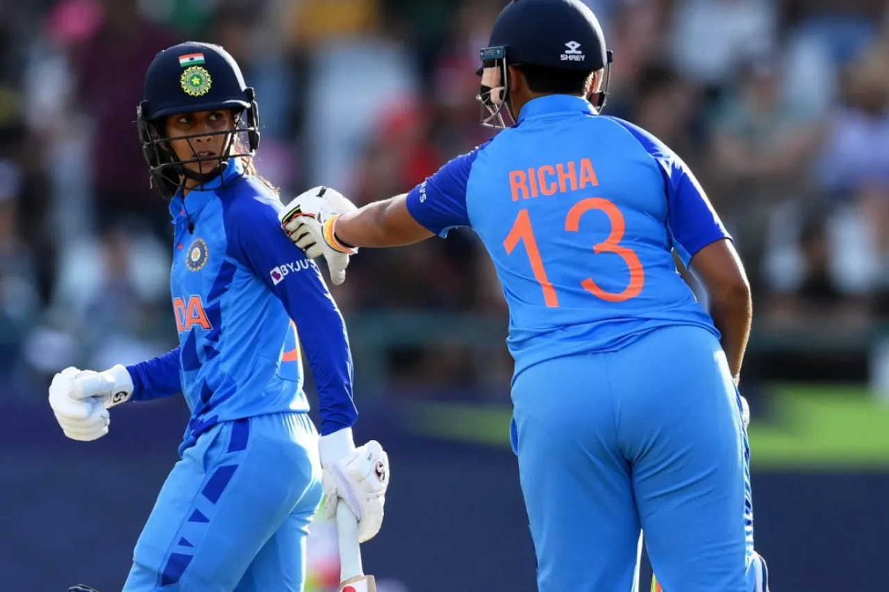 Jemimah Rodrigues and Richa Ghosh move up in ICC T20I rankings
