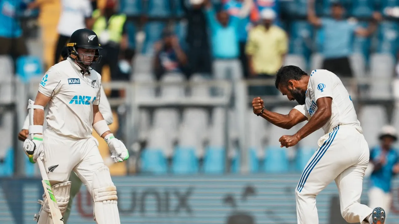 India strike early after taking slender lead against New Zealand at tea