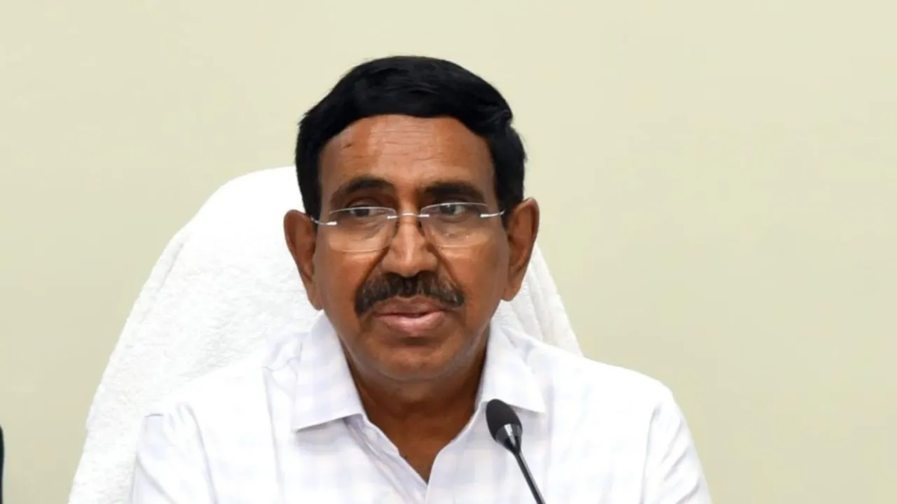 Andhra Pradesh Municipal Minister P Narayana (File image)