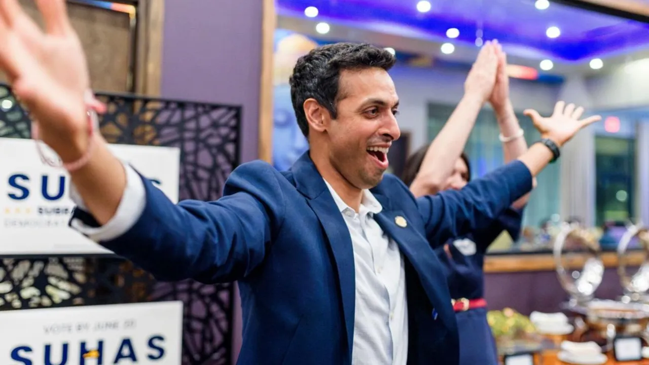 2024 US election results Democrat Suhas Subramanyam wins from Virginia