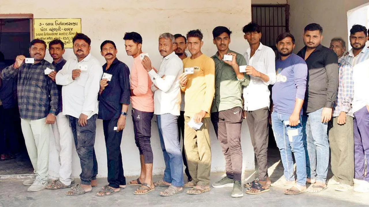 70.55 voter turnout recorded in Gujarat's Vav assembly seat bypoll