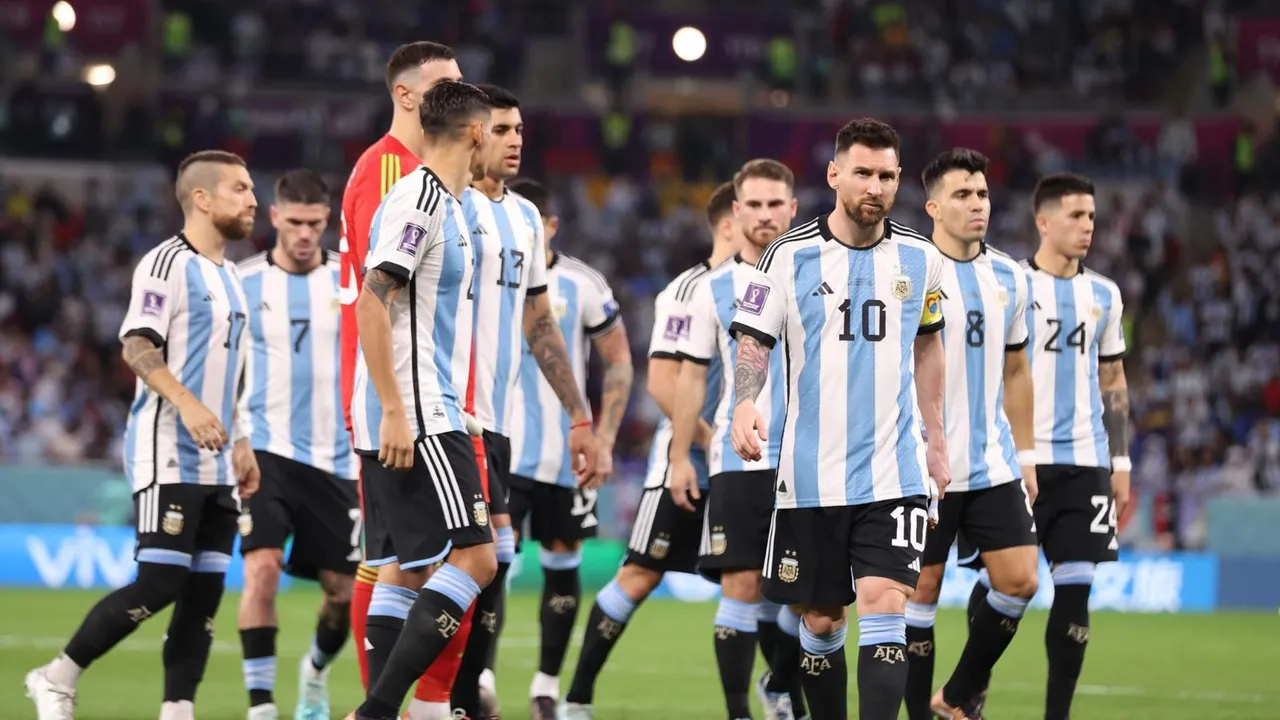 Argentina football team Lionel Messi