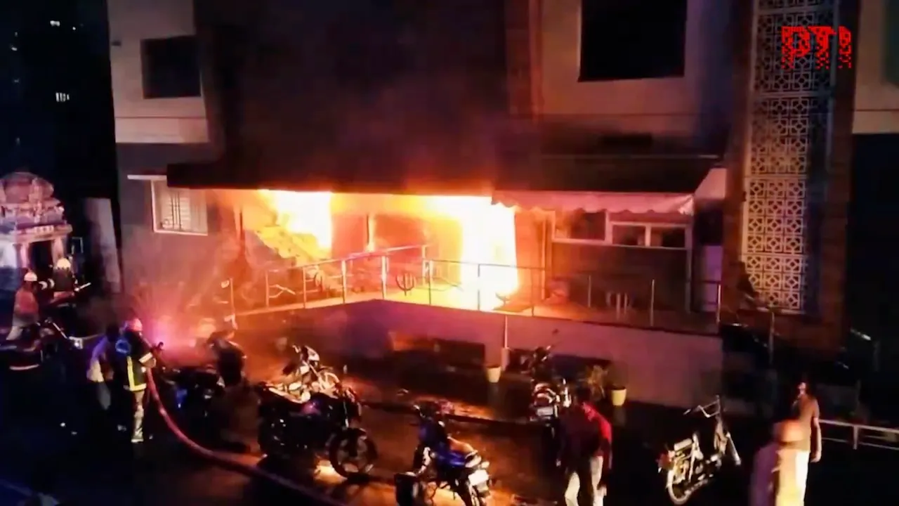 Dindigul fire