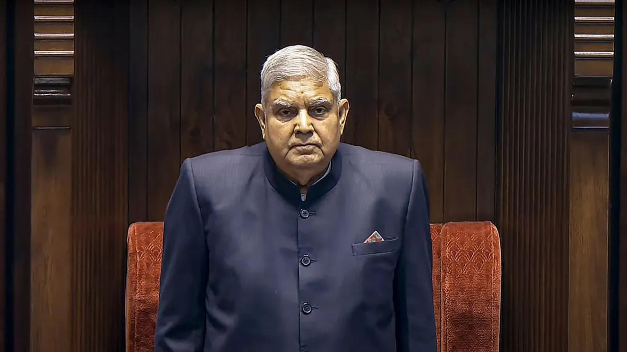 Rajya Sabha Jagdeep Dhankhar