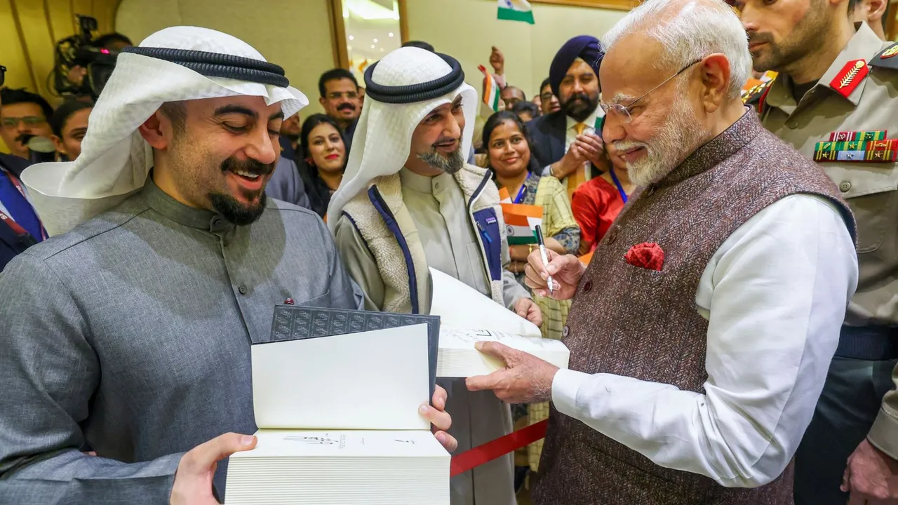 Narendra Modi Kuwait Ramayana Arabic
