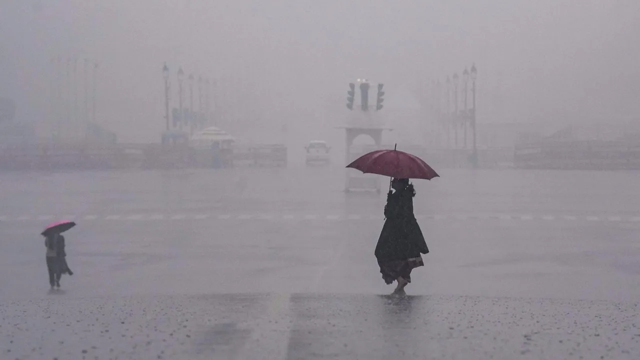 Delhi Rains Delhi Weather Delhi Winter