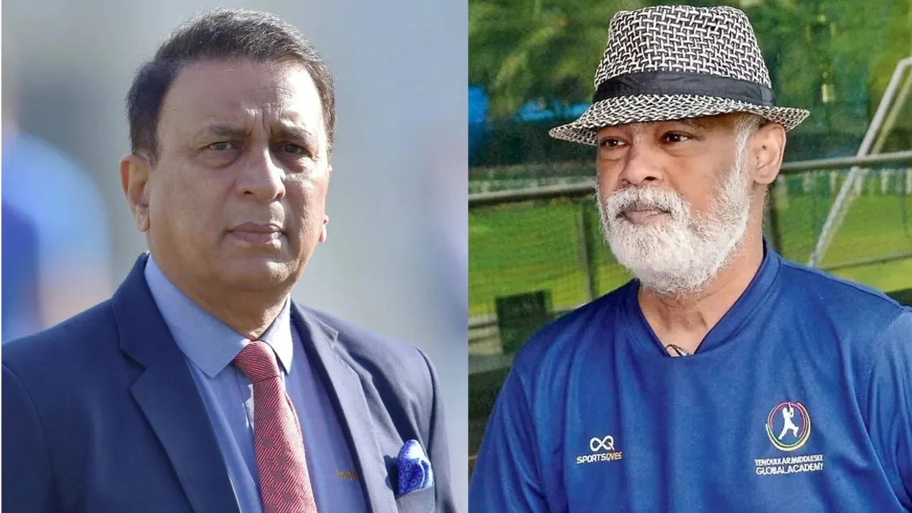 Sunil Gavaskar Vinod Kambli