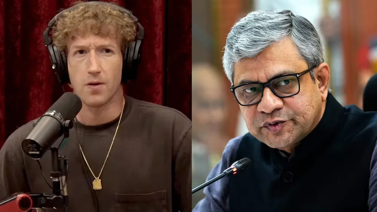 Mark Zuckerberg Ashwini Vaishnaw