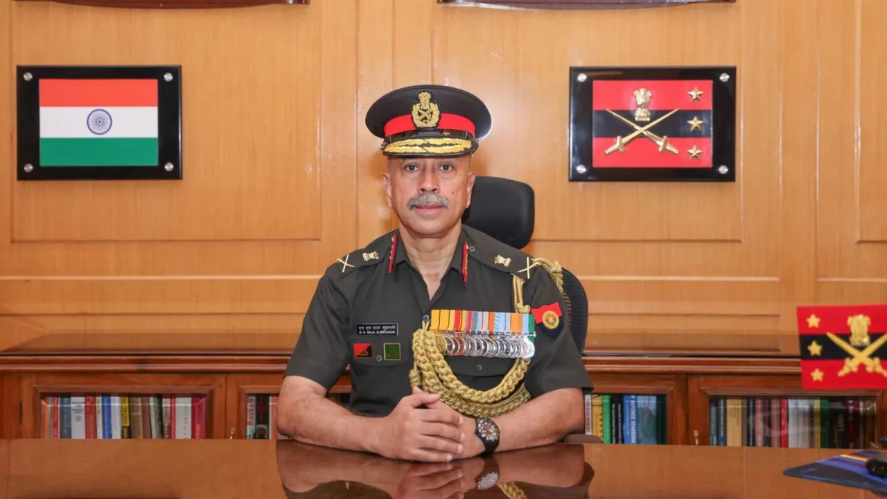 Indian Army Lt General N S Raja Subramani