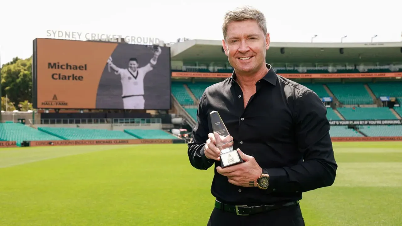 Michael Clarke Australian Cricket Hall of Fame