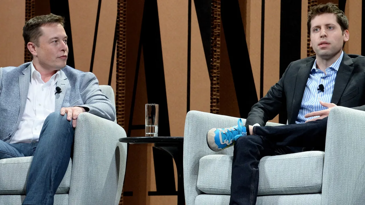 Elon Musk and Sam Altman (File photo)