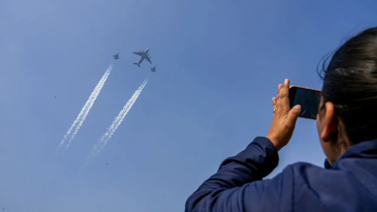 Republic Day Parade Aero Show Delhi
