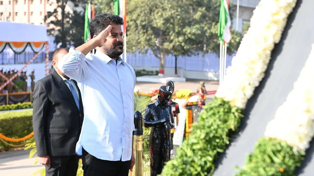 Telangana Chief Minister A Revanth Reddy
