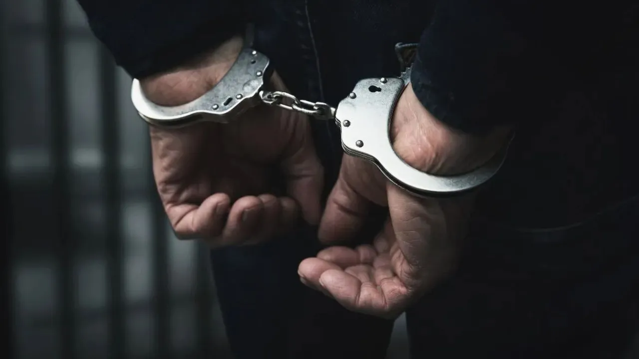 Arrest Handcuff image jail image detention image crime image delhi police image