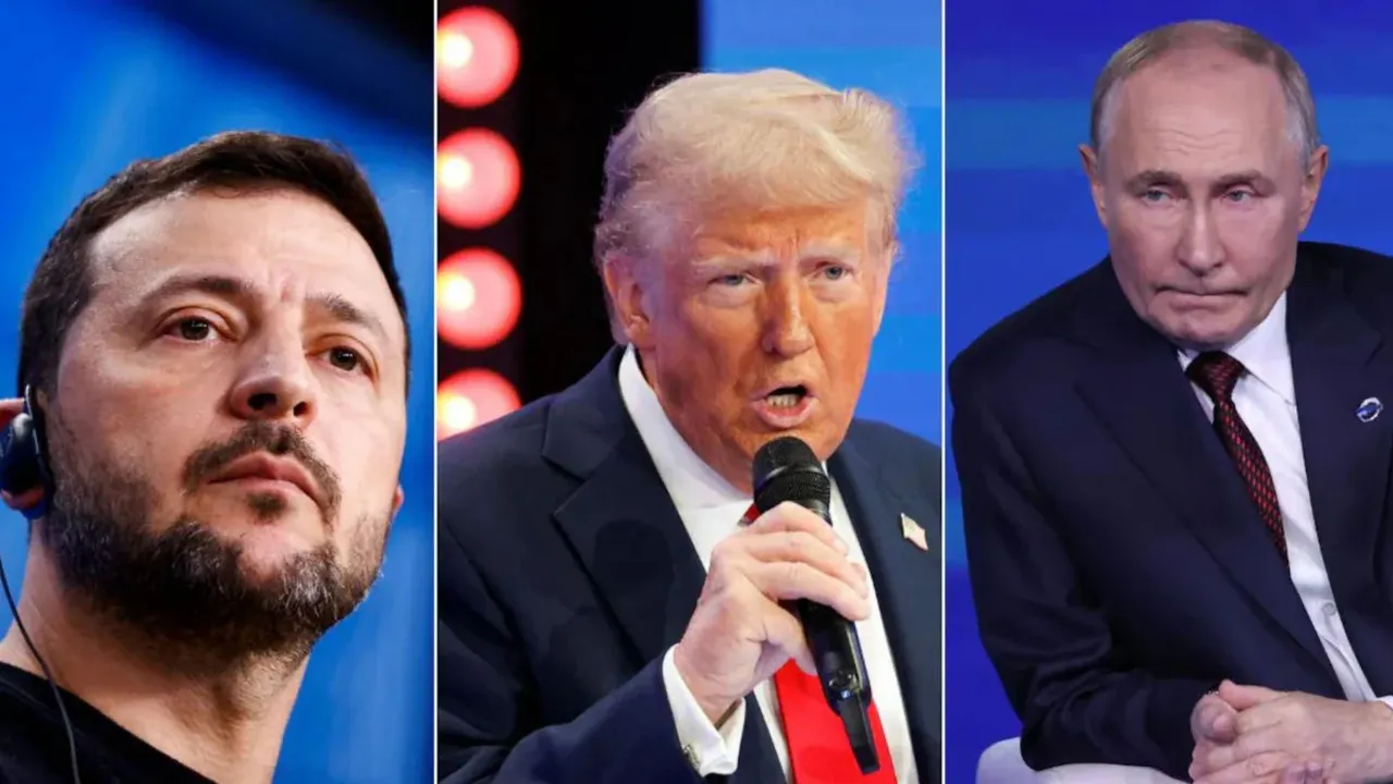 Russia Ukraine War Volodymyr Zelenskyy Donald Trump Vladimir Putin