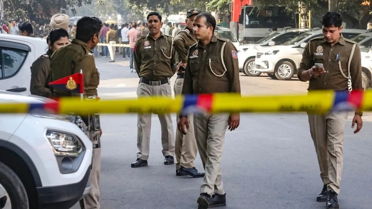 Delhi Police Image Delhi Crime Delhi Murder Crime image Delhi school Bomb Threat image