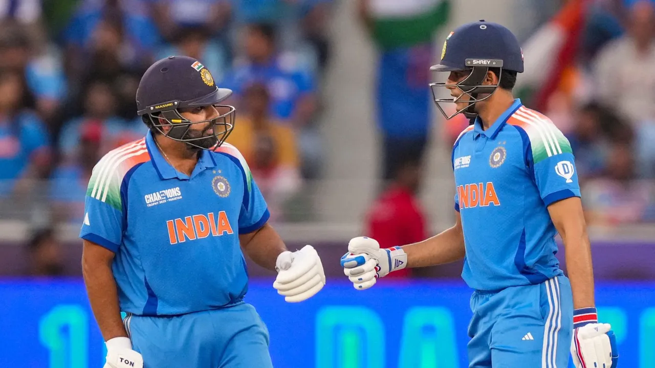 Shubman Gill Rohit Sharma