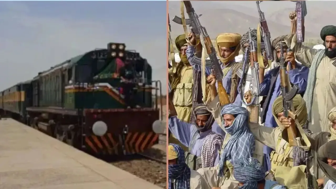 Train hijack in Pakistan
