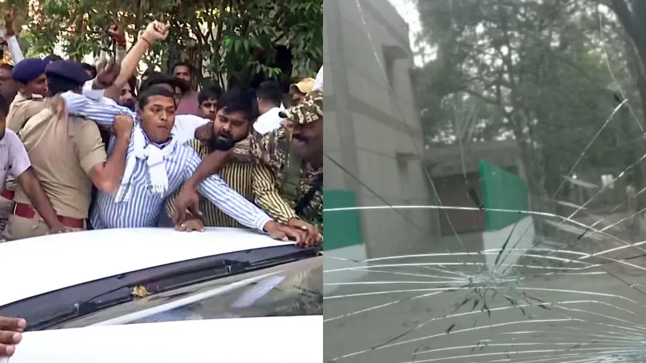 Bhupesh Baghel ED Raid Stone Pelting