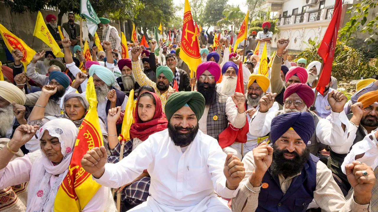 Farmers Protest SKM Protest Samyukta Kisan Morcha