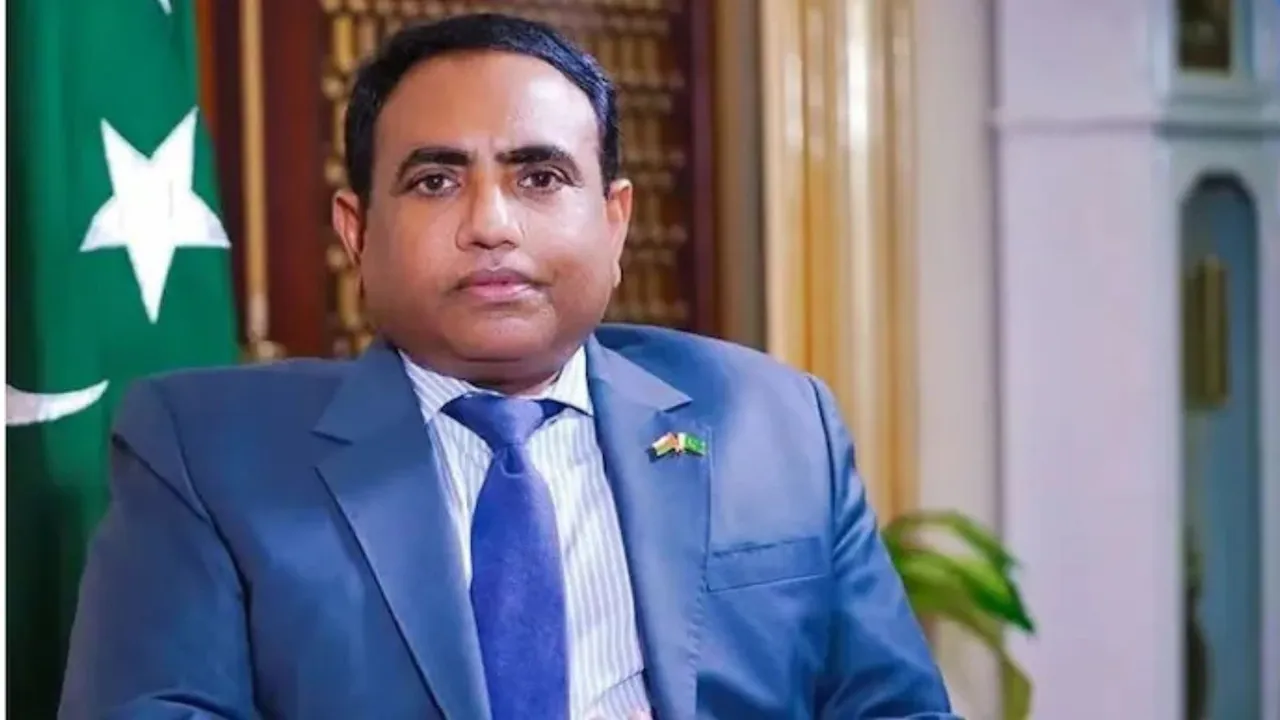 Pakistan's ambassador to Turkmenistan KK Ahsan Wagan image 
