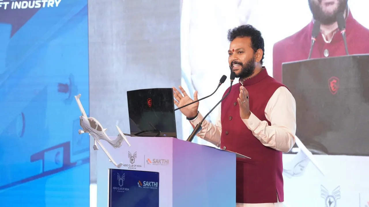 Civil Aviation Minister K Rammohan Naidu