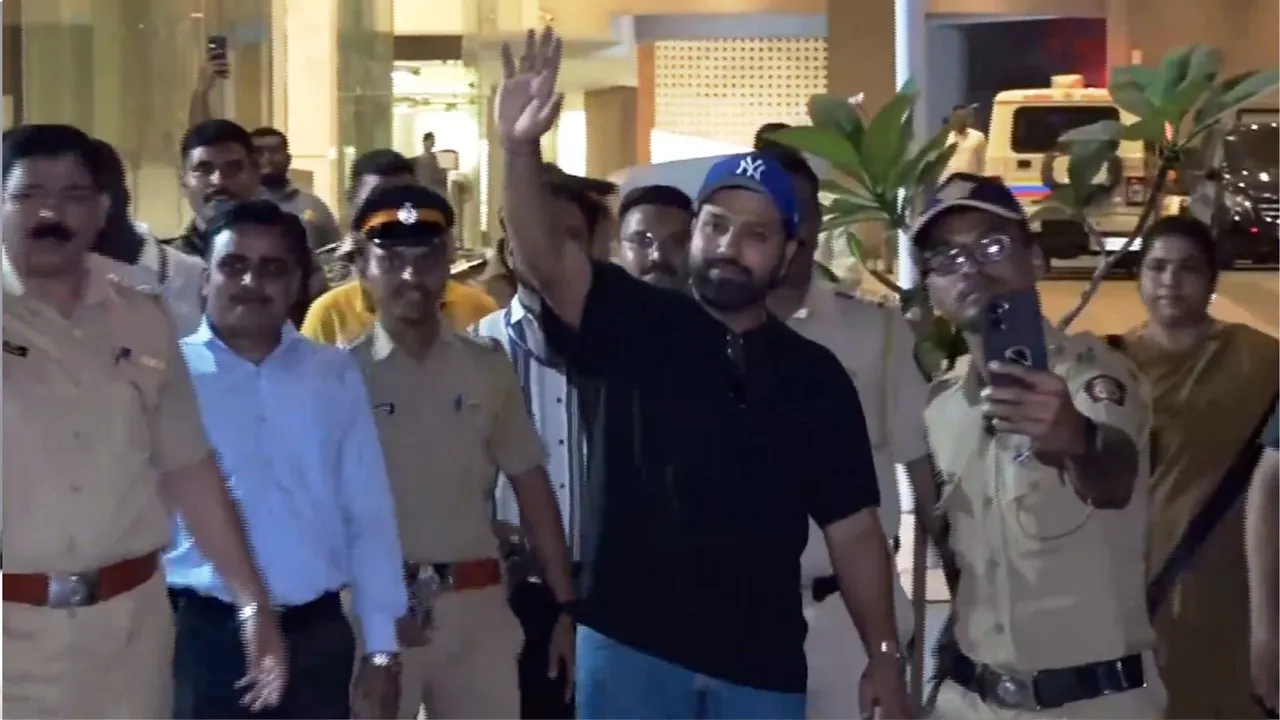 Indian skipper Rohit Sharma