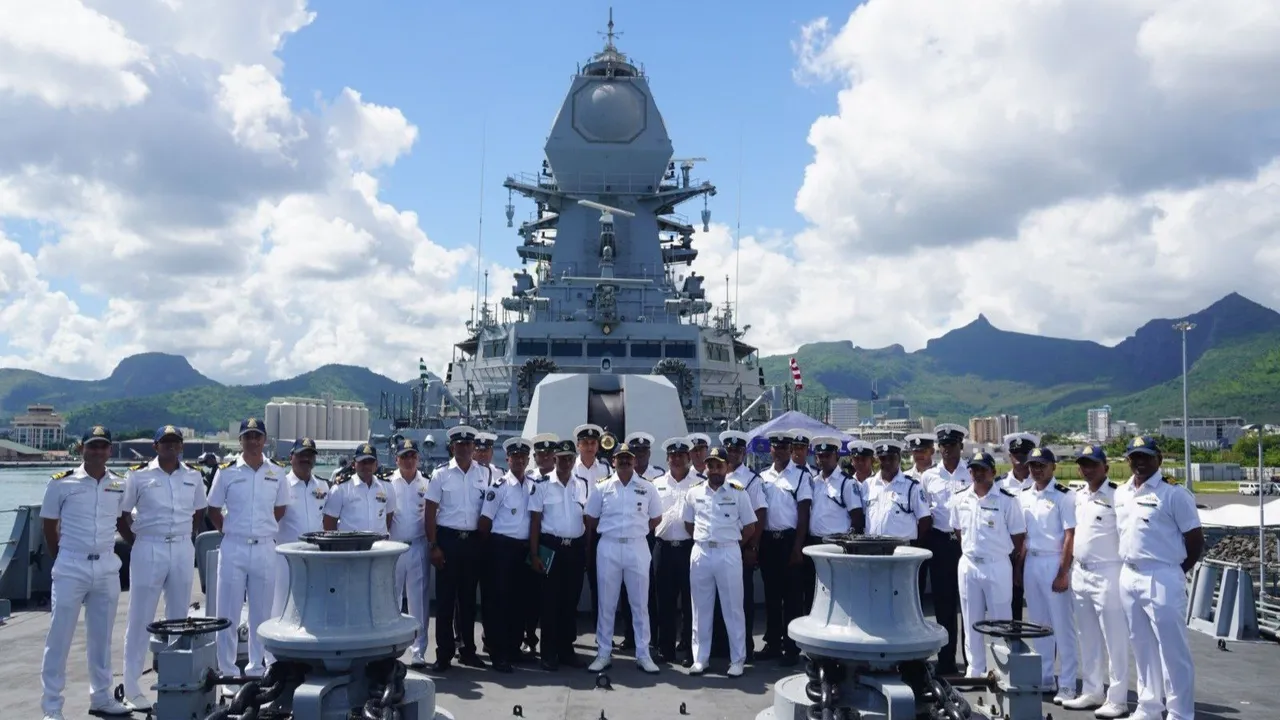 INS Imphal Mauritius
